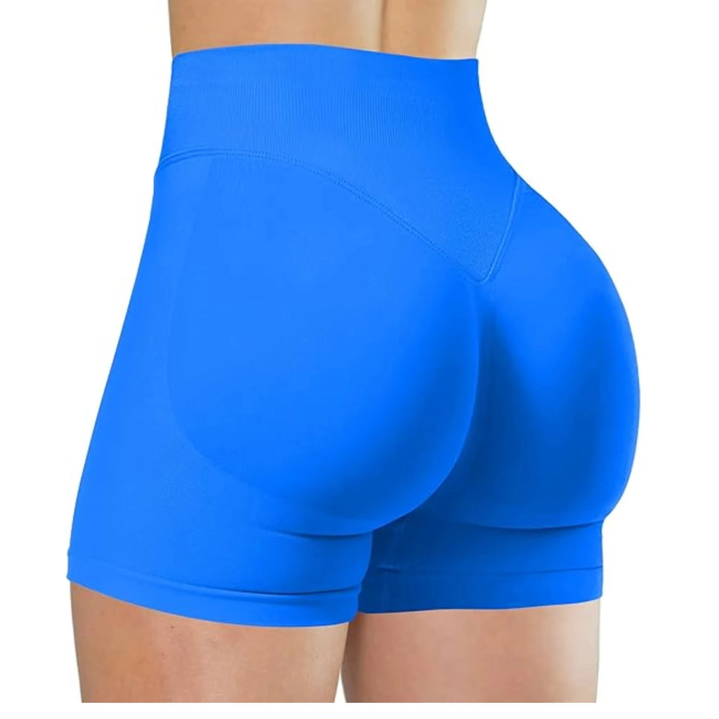 High-Waisted Women's Yoga Shorts - Stylish and Functional Fitness Leggings for Summer Running