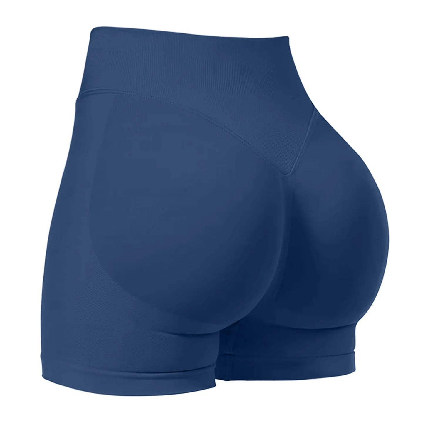 High-Waisted Women's Yoga Shorts - Stylish and Functional Fitness Leggings for Summer Running