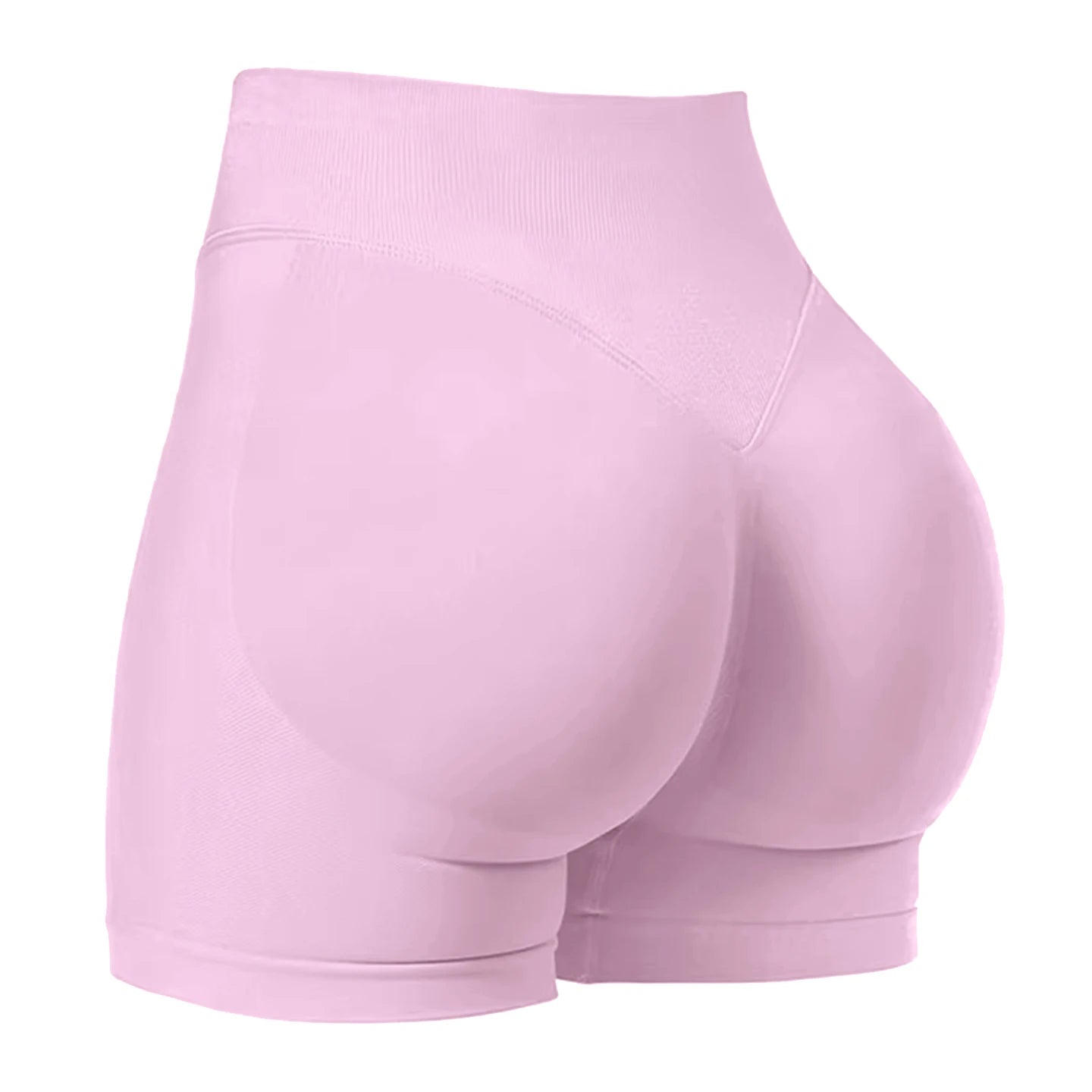 High-Waisted Women's Yoga Shorts - Stylish and Functional Fitness Leggings for Summer Running