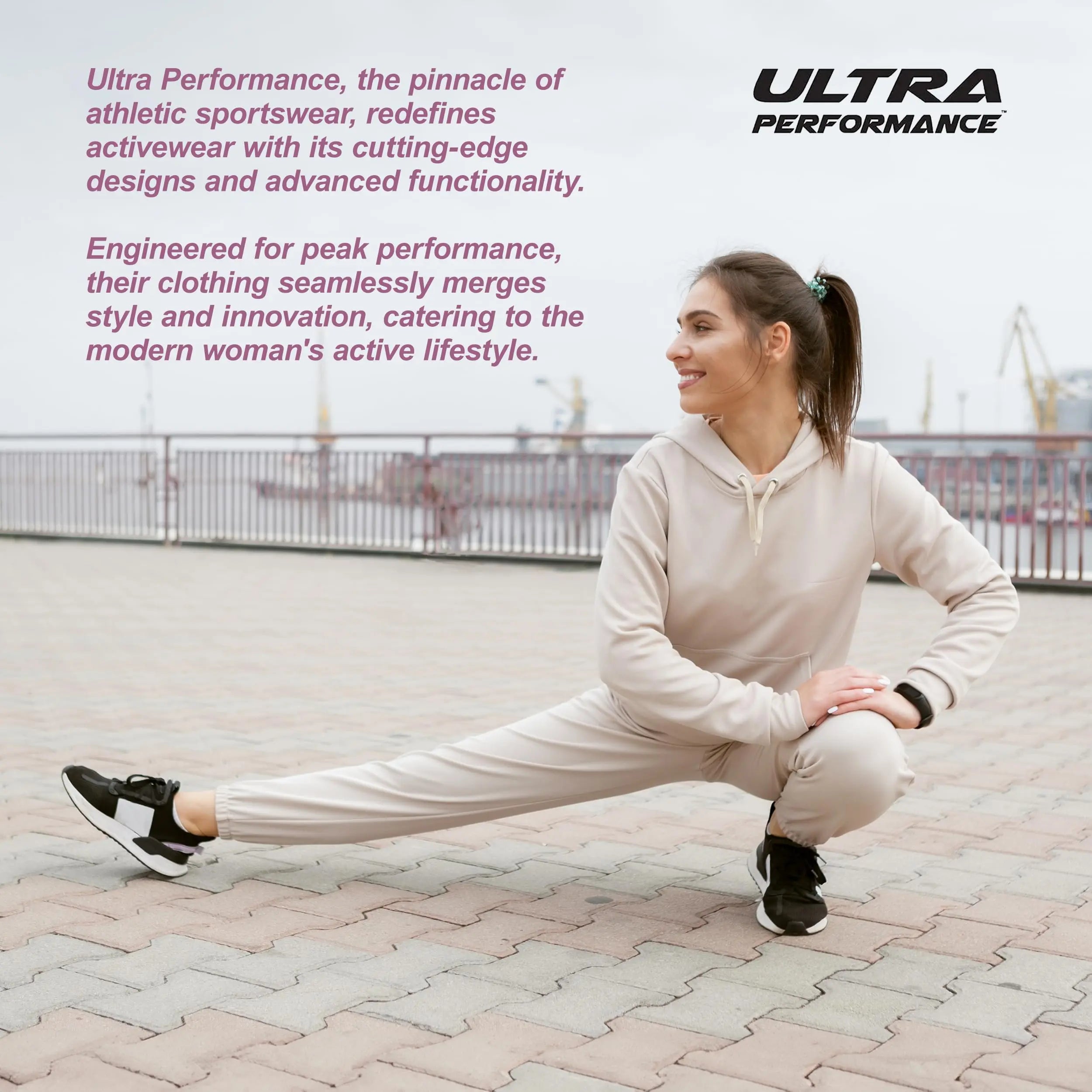 Ultra Performance Women'S 3 PK High Waisted Fleece Cinched Pant Soft Jogger Trousers All Seasons Streetwear Joggers