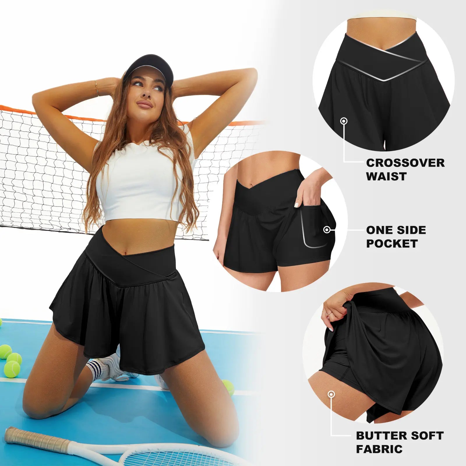Fireswan Crossover 2-in-1 Short