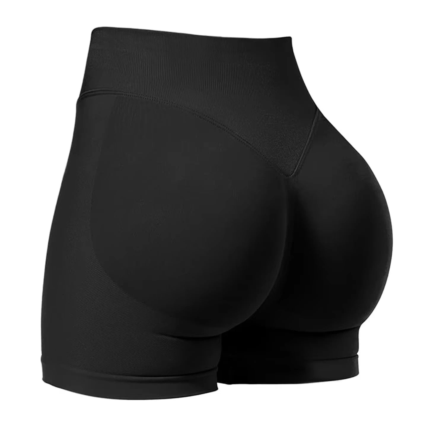 High-Waisted Women's Yoga Shorts - Stylish and Functional Fitness Leggings for Summer Running