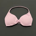 Impacts Strappy Bra Gym Top Women High Support Thin Strap Halter Sports Seamless Bra Scrunch Push-Up Workout Yoga Tanks